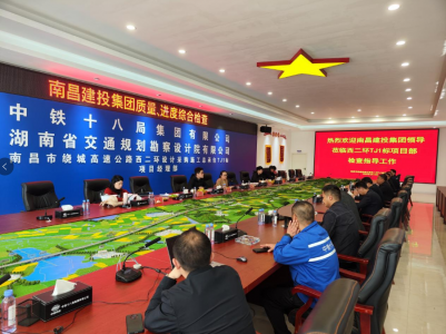 市尊龙凯时集团开展2023年第一次质量、进度等检查运动