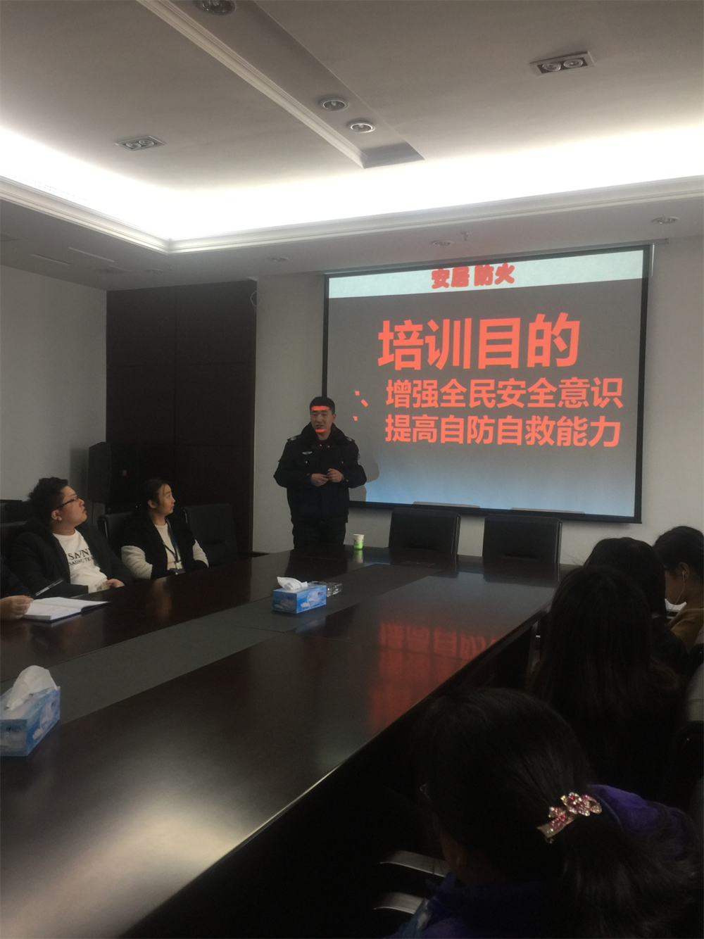 融泽公司举行消防清静培训